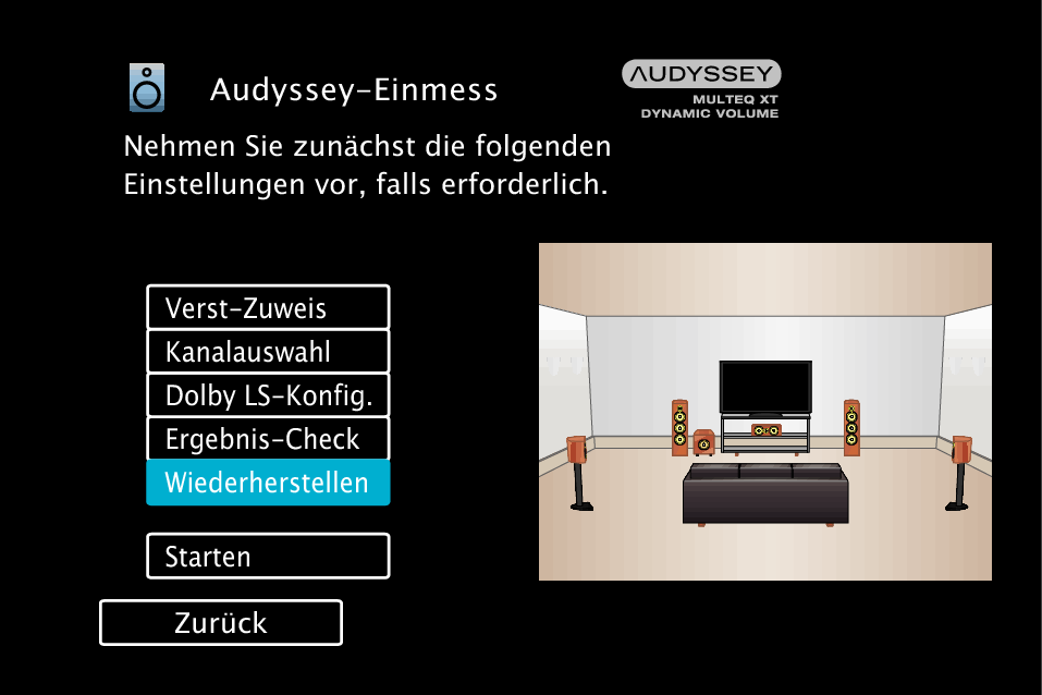 GUI AudysseySetup X14